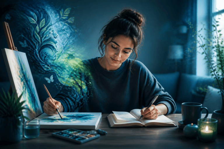 Creative Catharsis: Art and Writing as Therapeutic Outlets