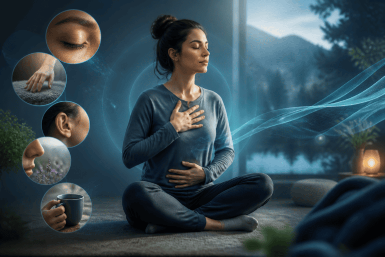 Reconnecting with the Senses: Somatic Grounding for Severe Anxiety