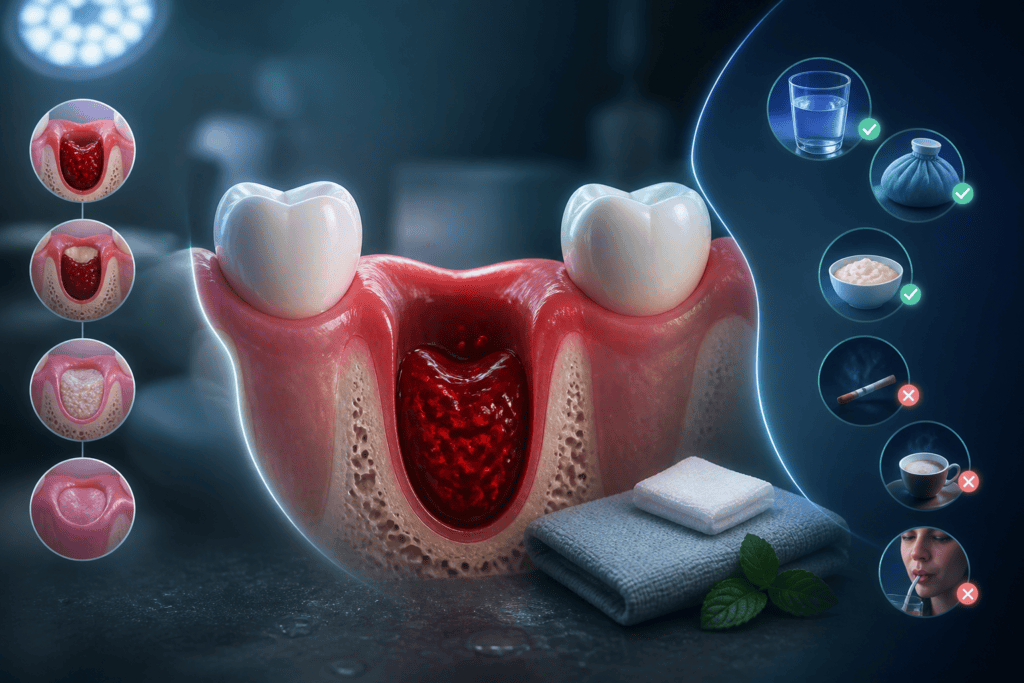Blood Clots After Tooth Extraction: What Is Normal and How to Protect Them