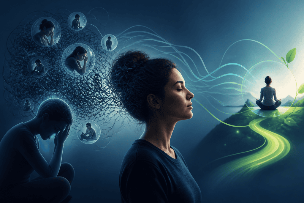 Untangling the Thought Loop: Cognitive Defusion for Overthinkers