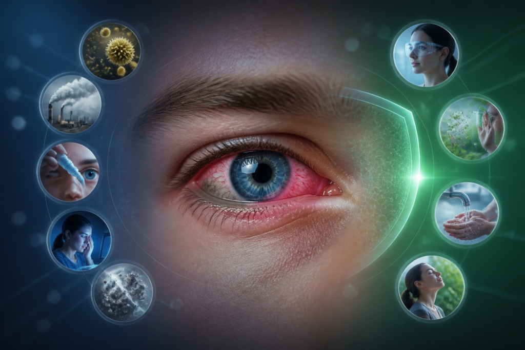 What Causes Red Eyes? Common Triggers, Risks, and Eye Safety