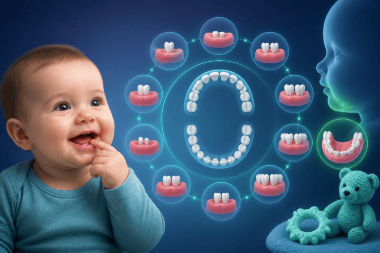 What Order Do Baby Teeth Come In? Complete Teething Chart and Timeline