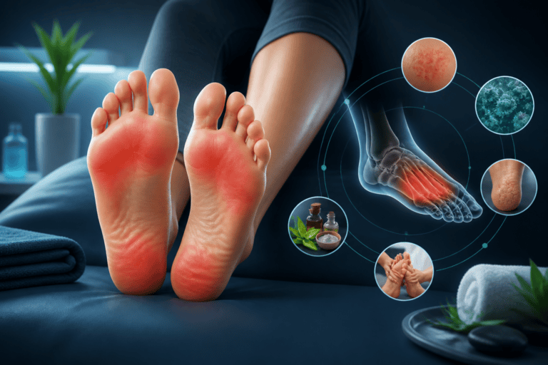 Why Are the Bottoms of My Feet Red? Causes and Treatments